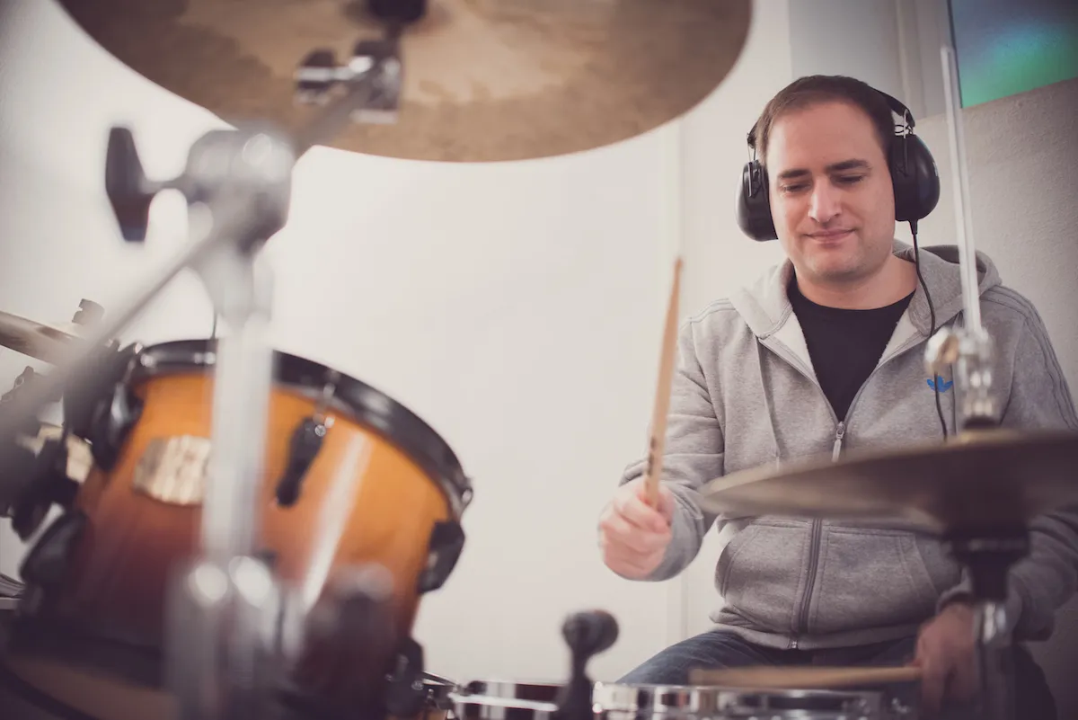 Einzelunterricht am Drumset