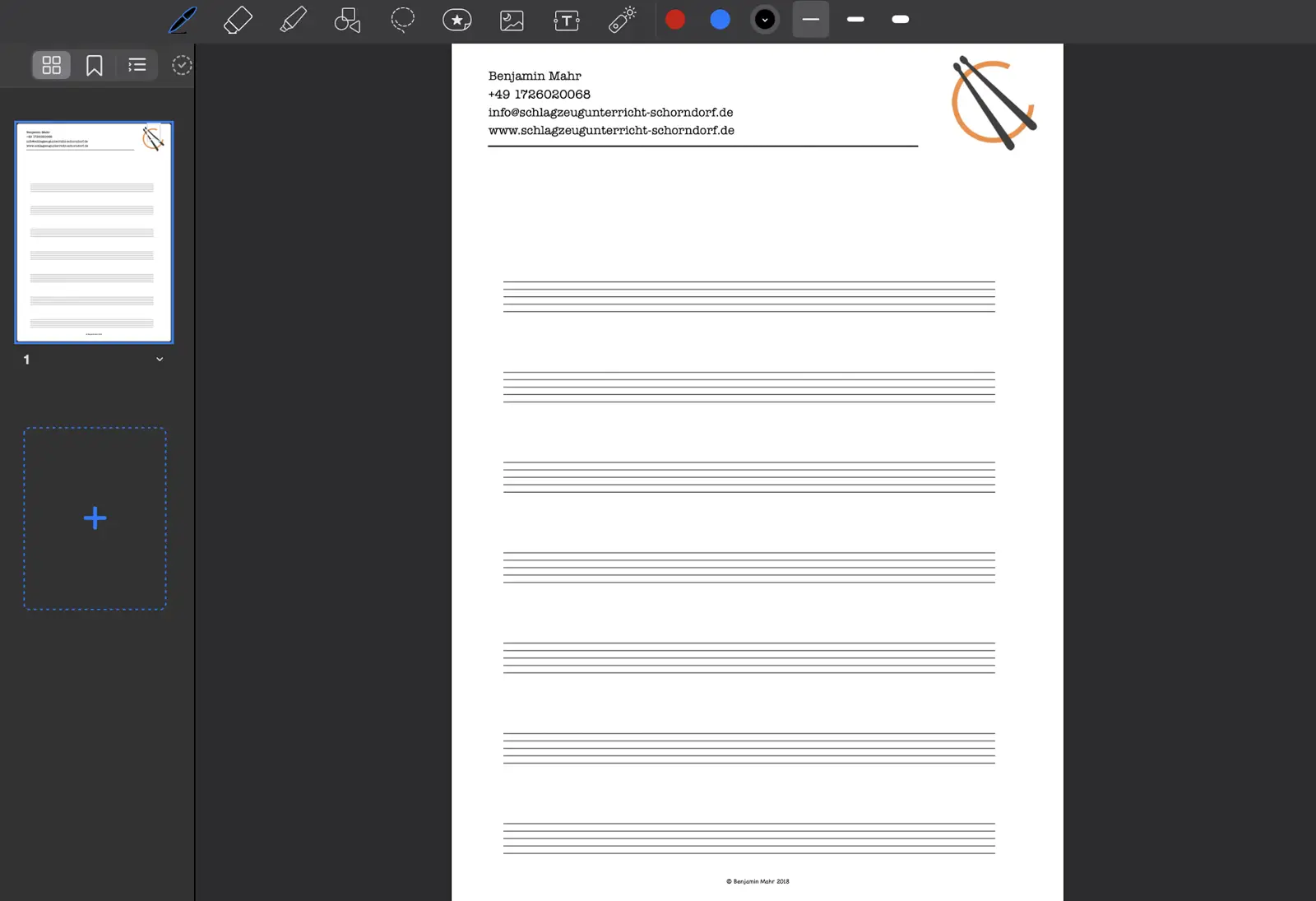 GoodNotes für digitale Notizen und Aufschriebe